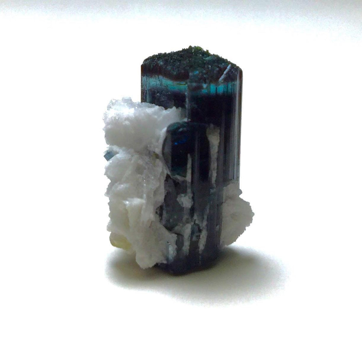 Blue Cap Tourmaline Specimen