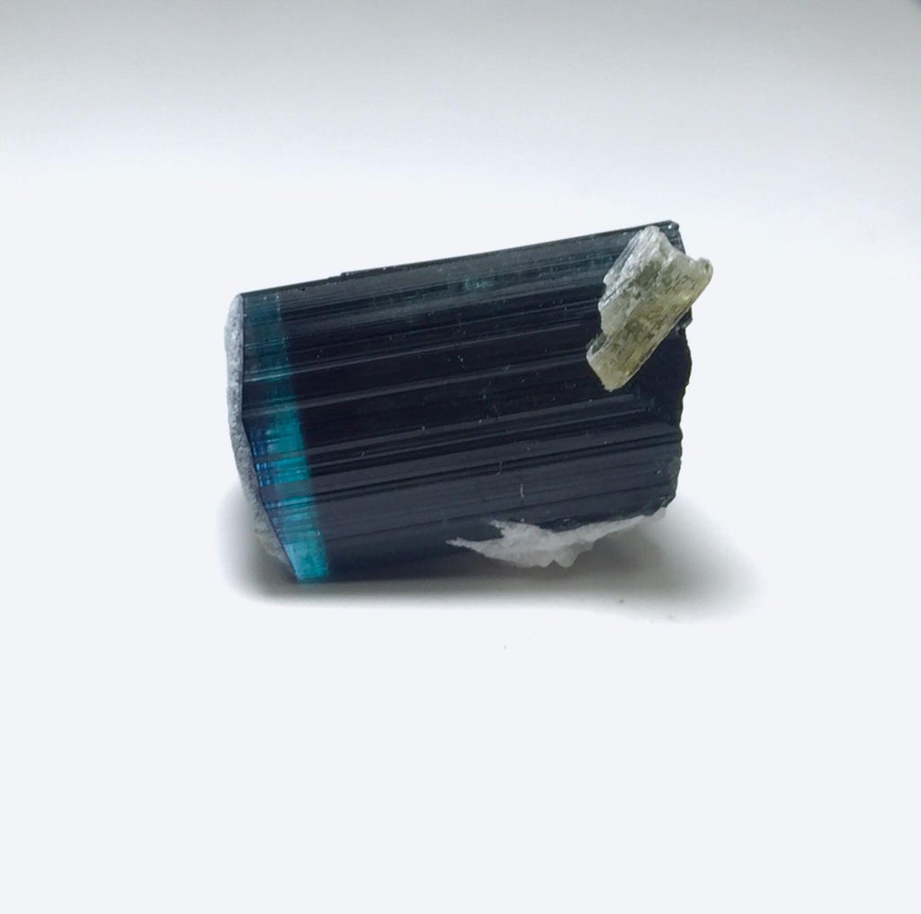Blue Cap Bi Color Tourmaline Specimen
