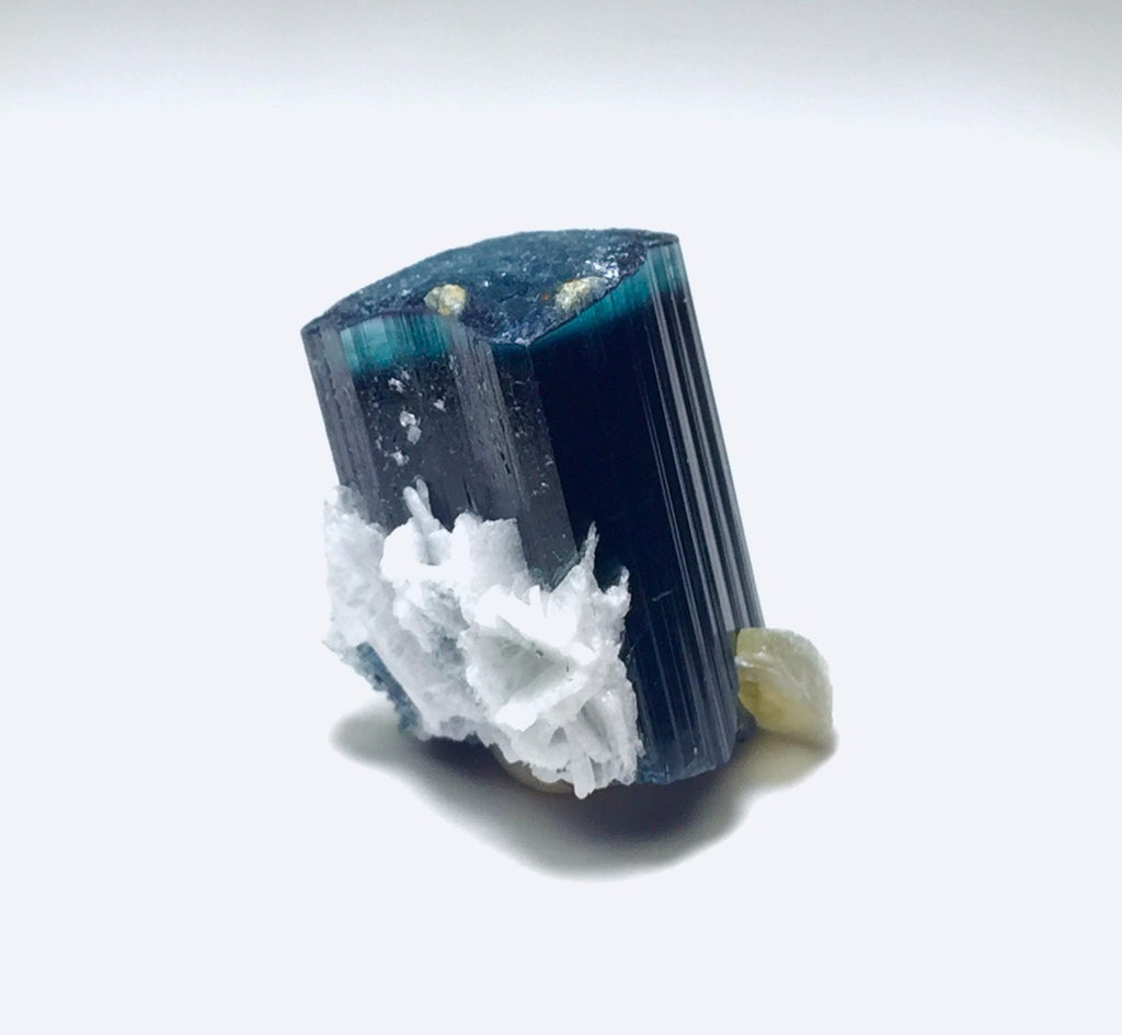 Blue Cap Bi Color Tourmaline Specimen
