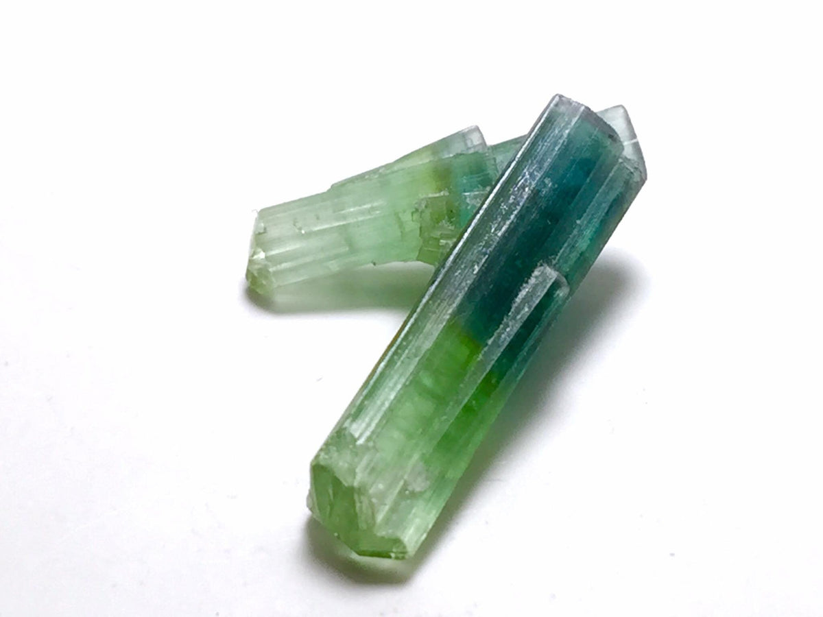 Bi Color Tourmaline Spray Specimen