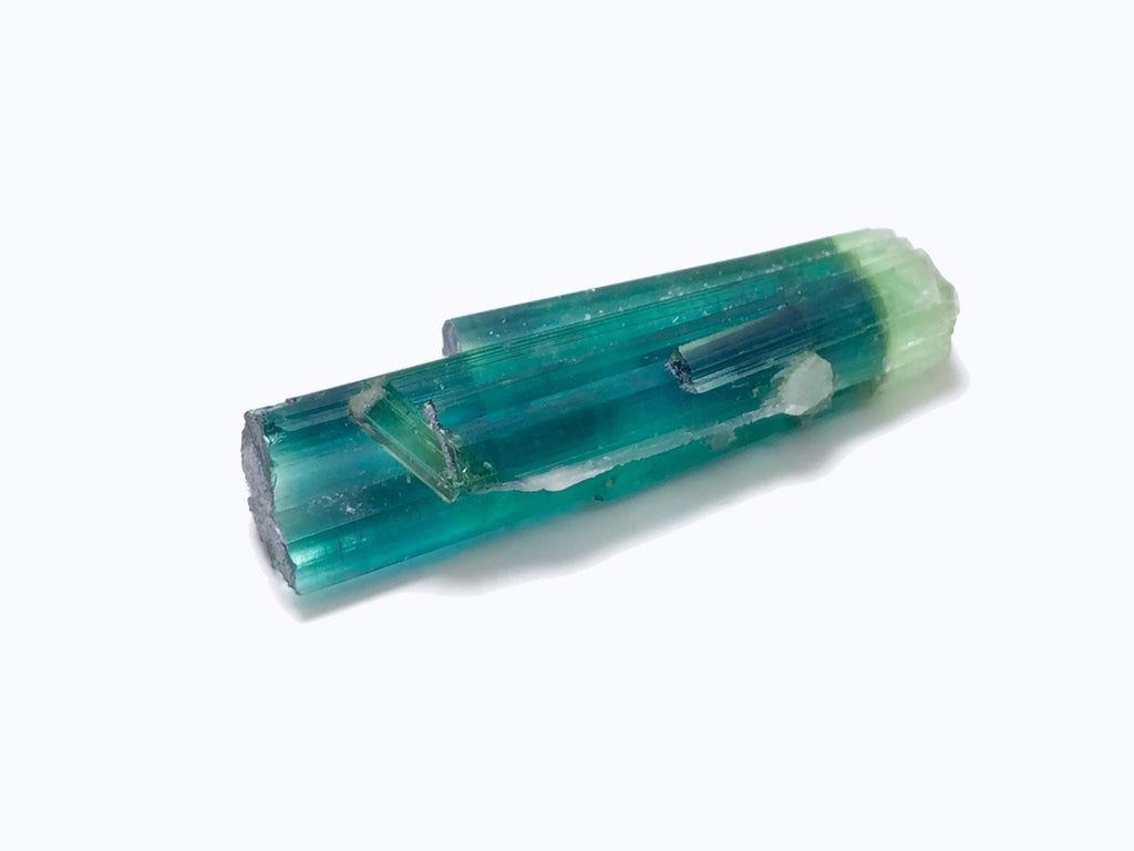 Blue Bi Tourmaline Bunch Specimen