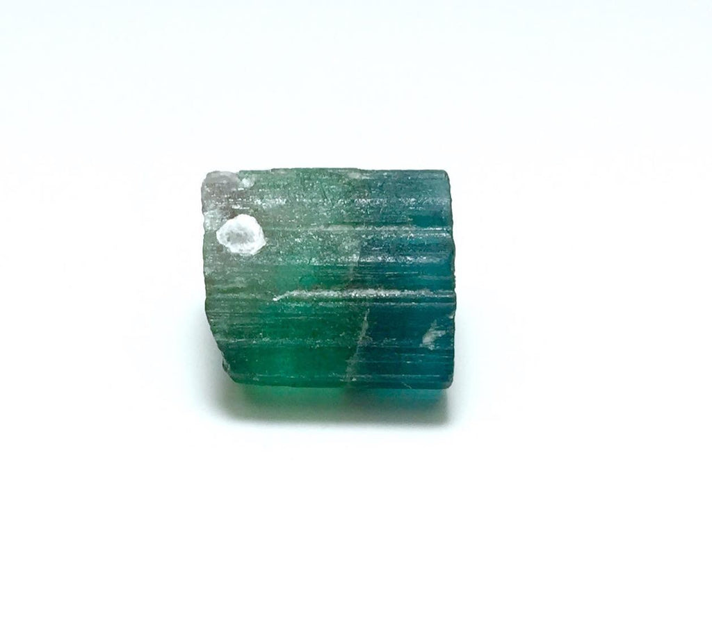 Blue Cap Watermelon Tourmaline Crystal
