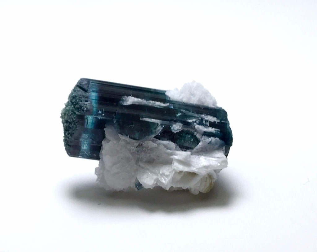 Blue Cap Tourmaline Specimen