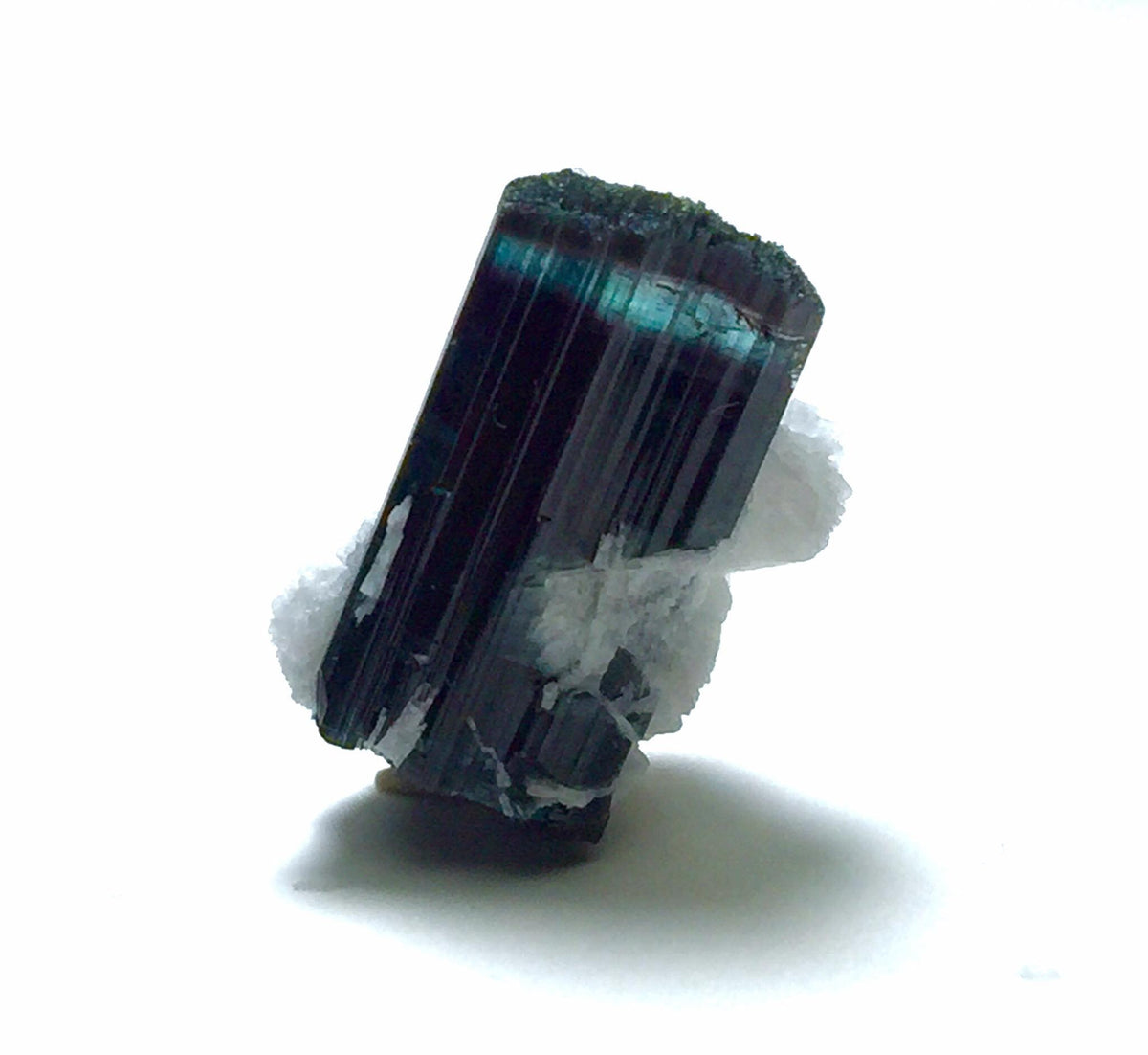Blue Cap Tourmaline Specimen