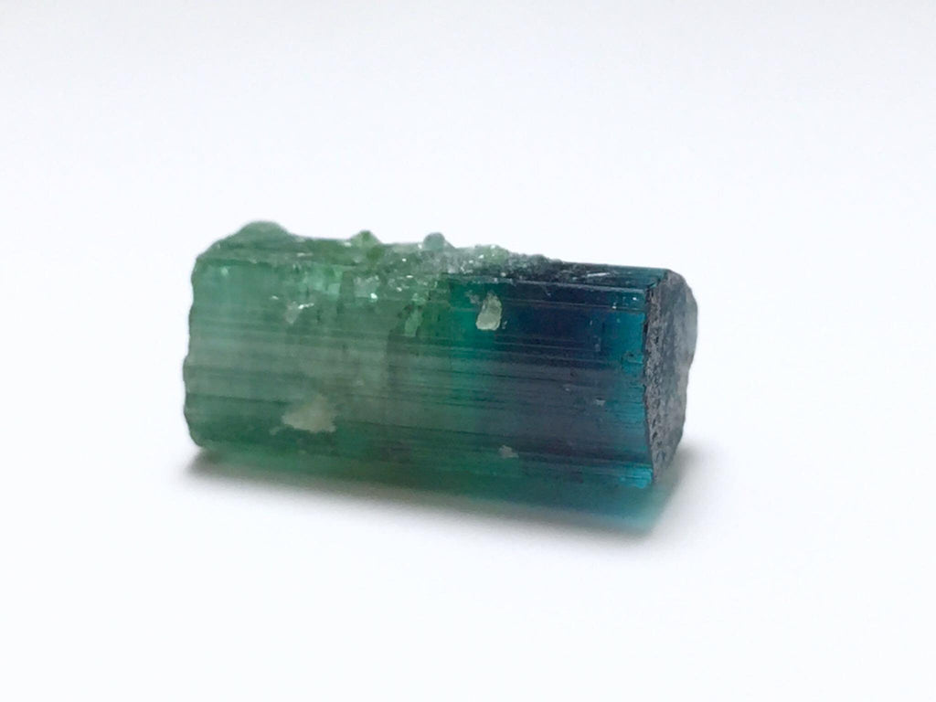 Ink Blue Cap Tourmaline Crystal