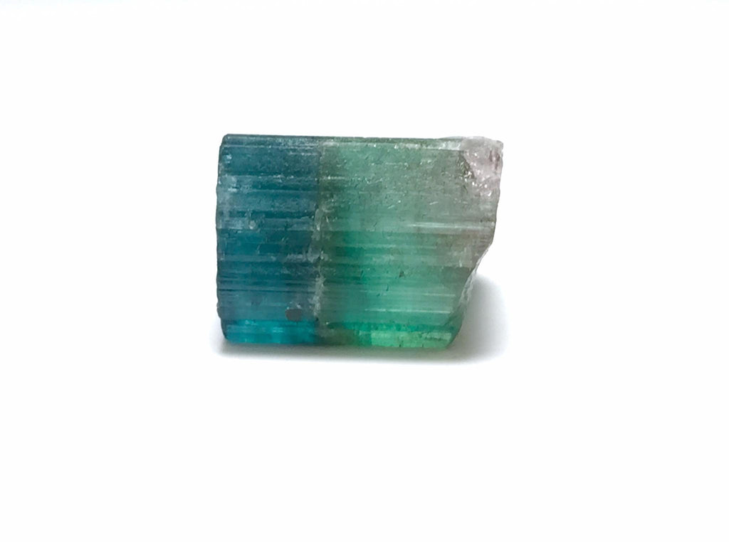 Blue Cap Watermelon Tourmaline Crystal