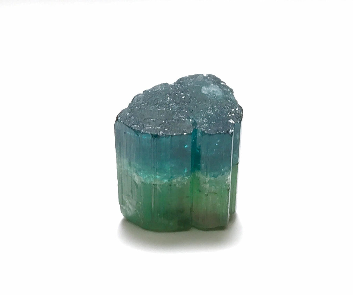 Blue Cap Watermelon Tourmaline Crystal