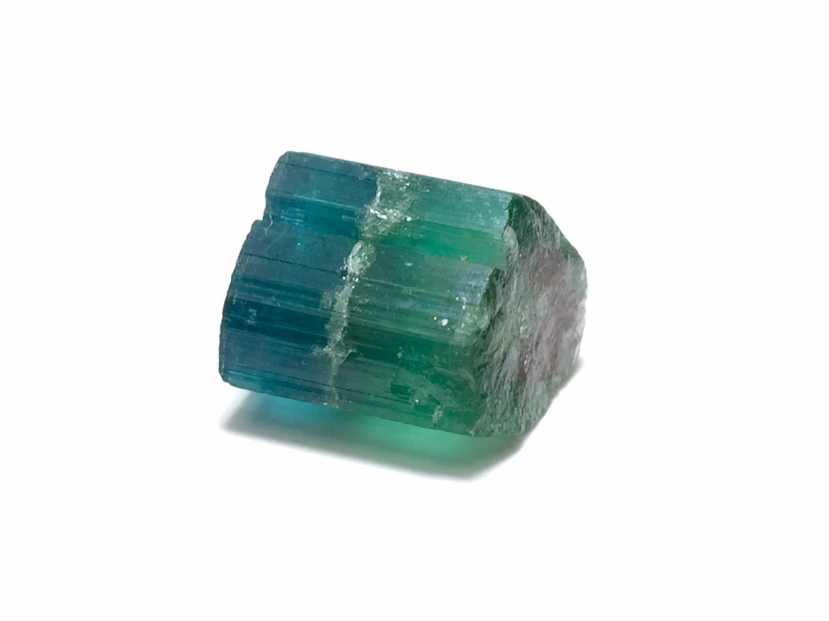 Blue Cap Watermelon Tourmaline Crystal