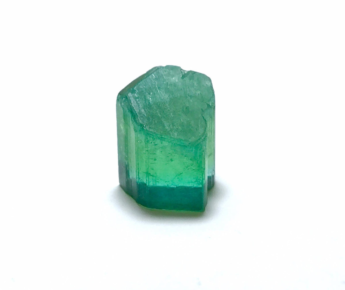 Bi Color Terminated Tourmaline Crystal