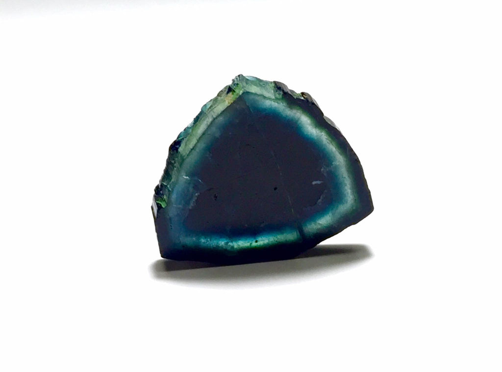 Blue Tourmaline slice