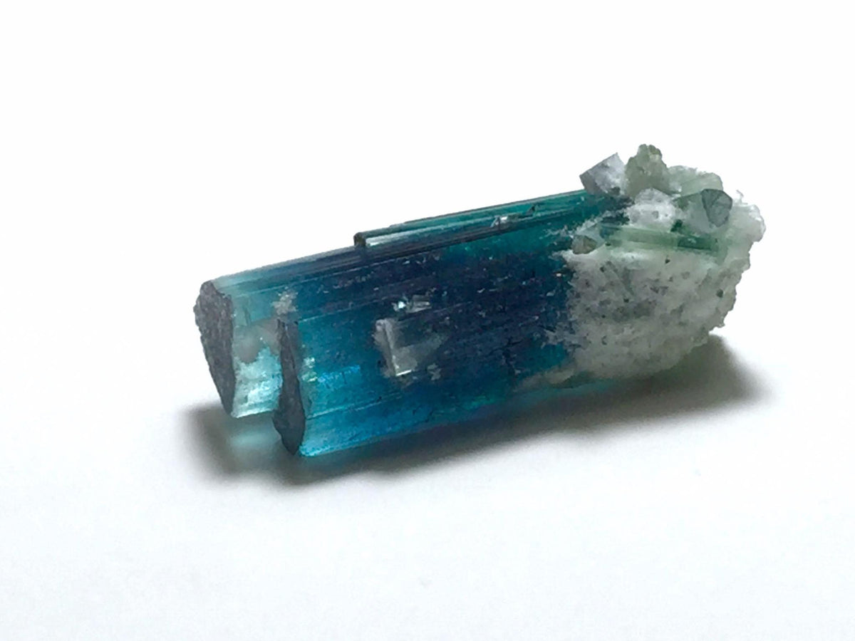 Blue Bi Tourmaline Bunch Specimen
