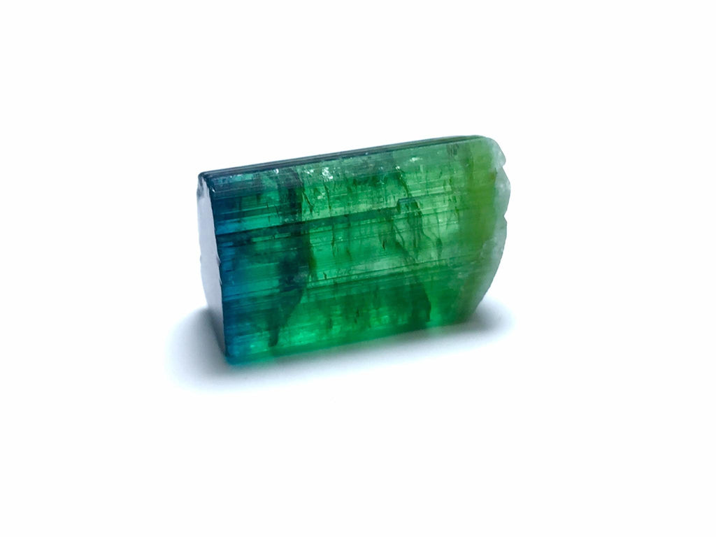 Ink Blue Cap  Tourmaline Crystal