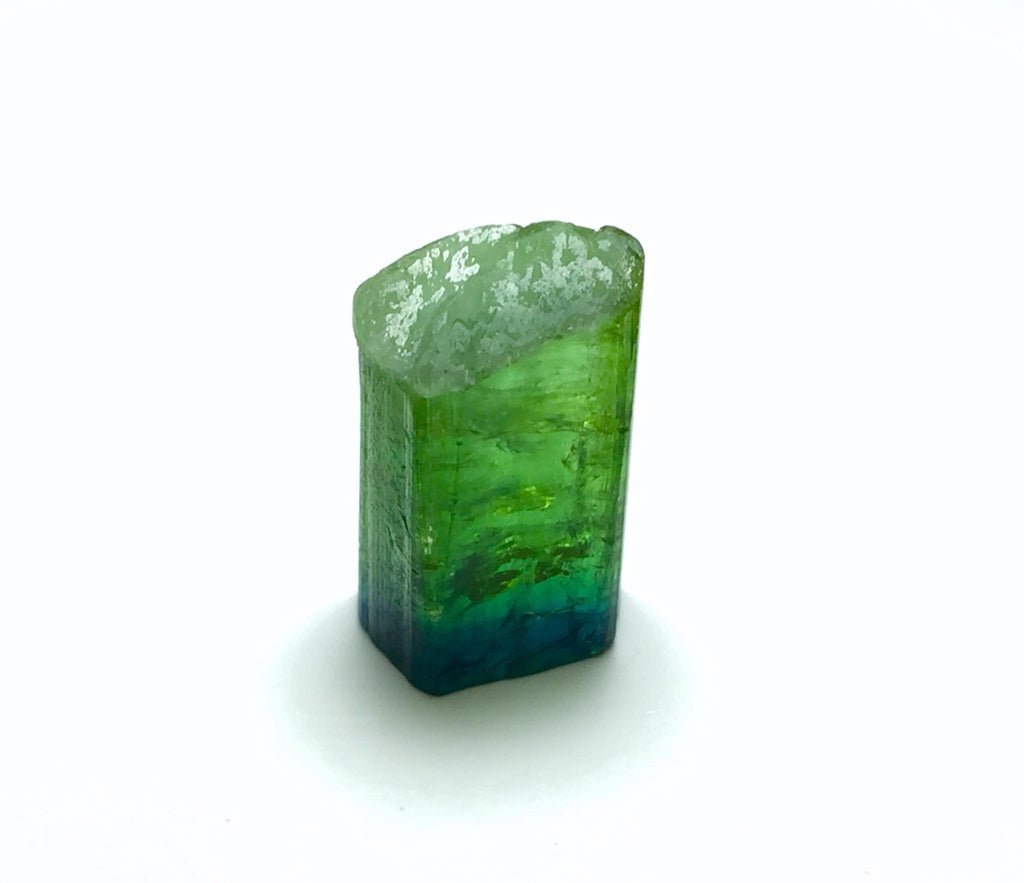 Ink Blue Cap  Tourmaline Crystal