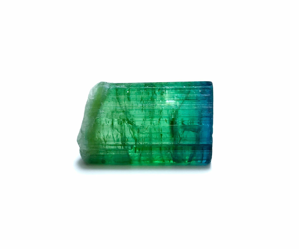 Ink Blue Cap  Tourmaline Crystal