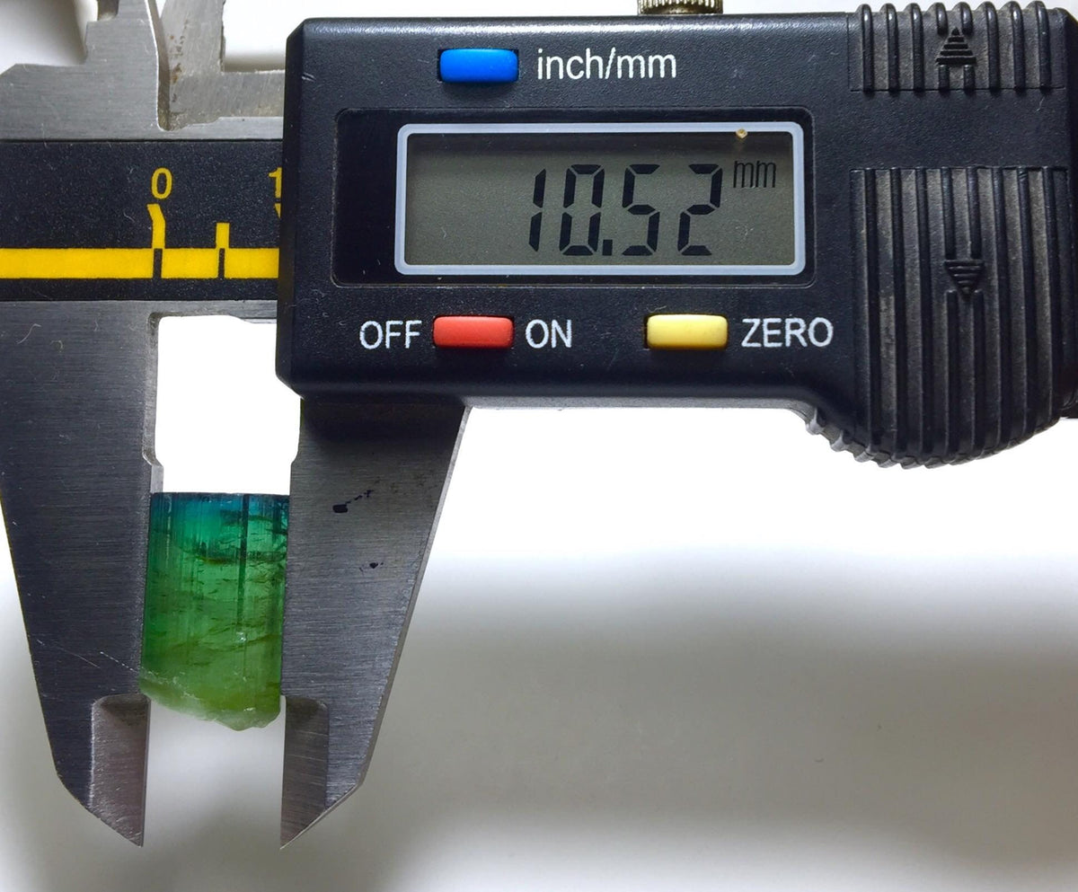 Ink Blue Cap  Tourmaline Crystal