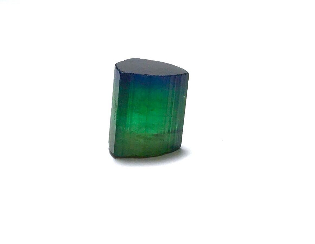 Blue Cap Tourmaline Crystal