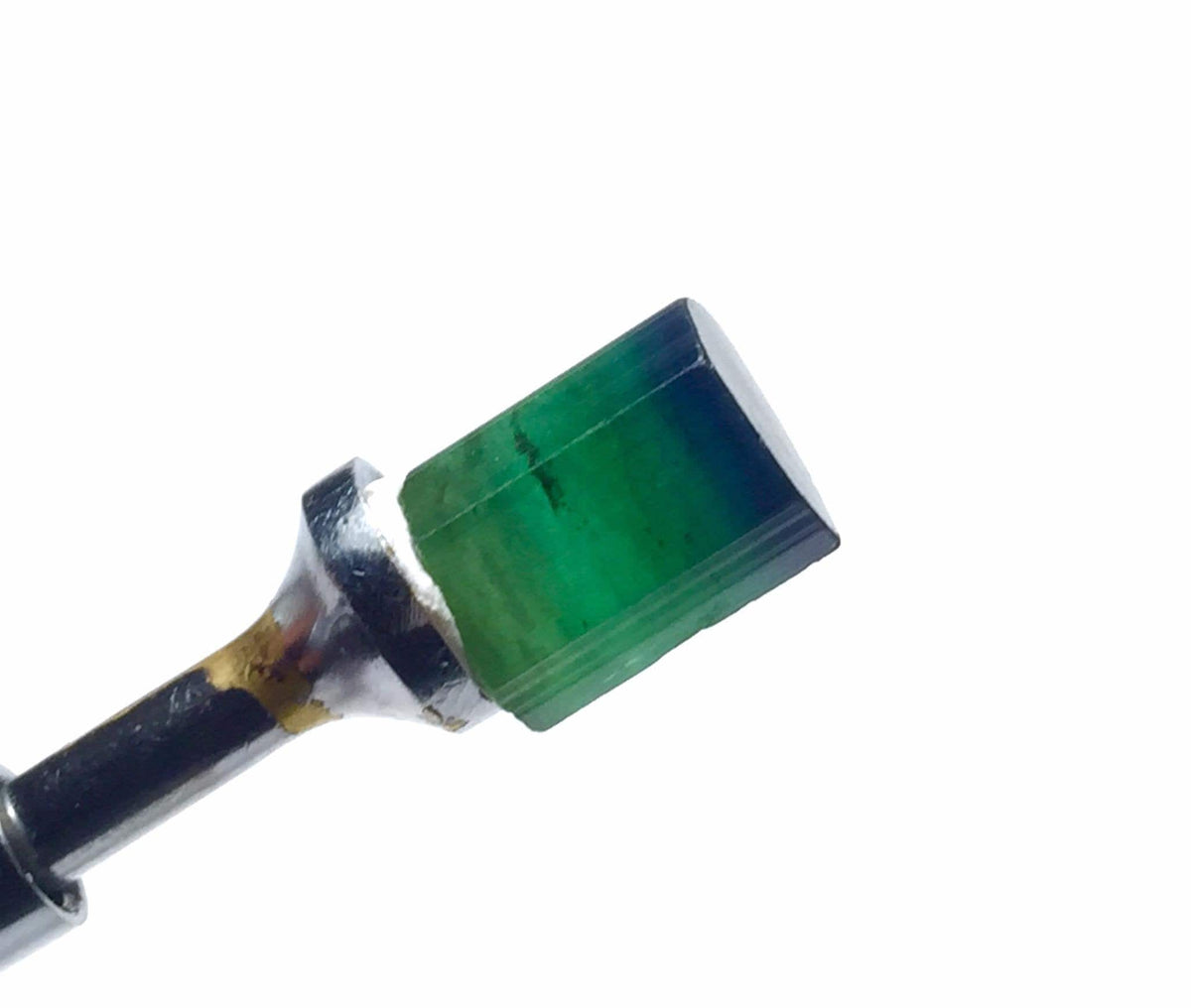 Blue Cap Tourmaline Crystal