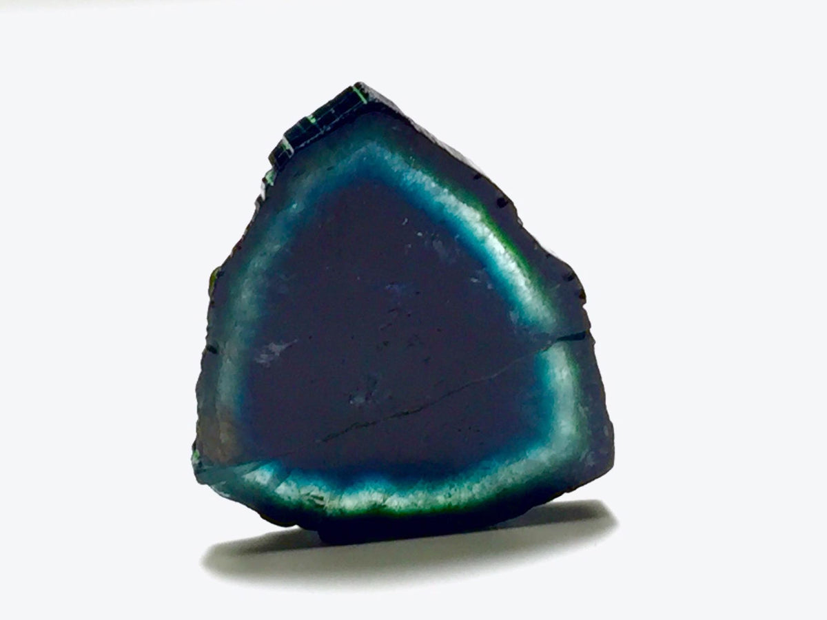 Blue Tourmaline slice