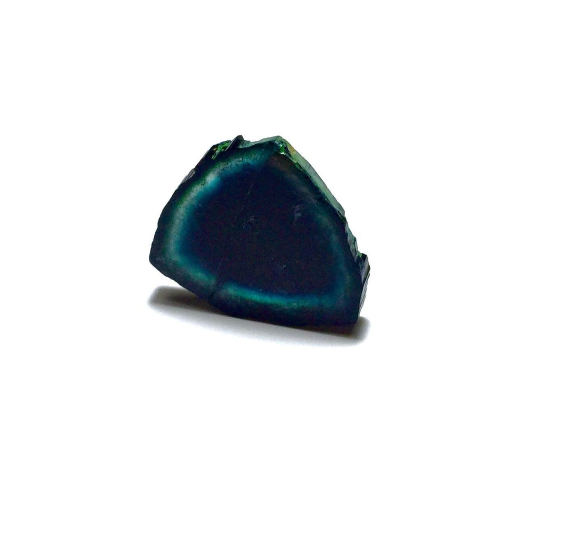 Blue Tourmaline slice