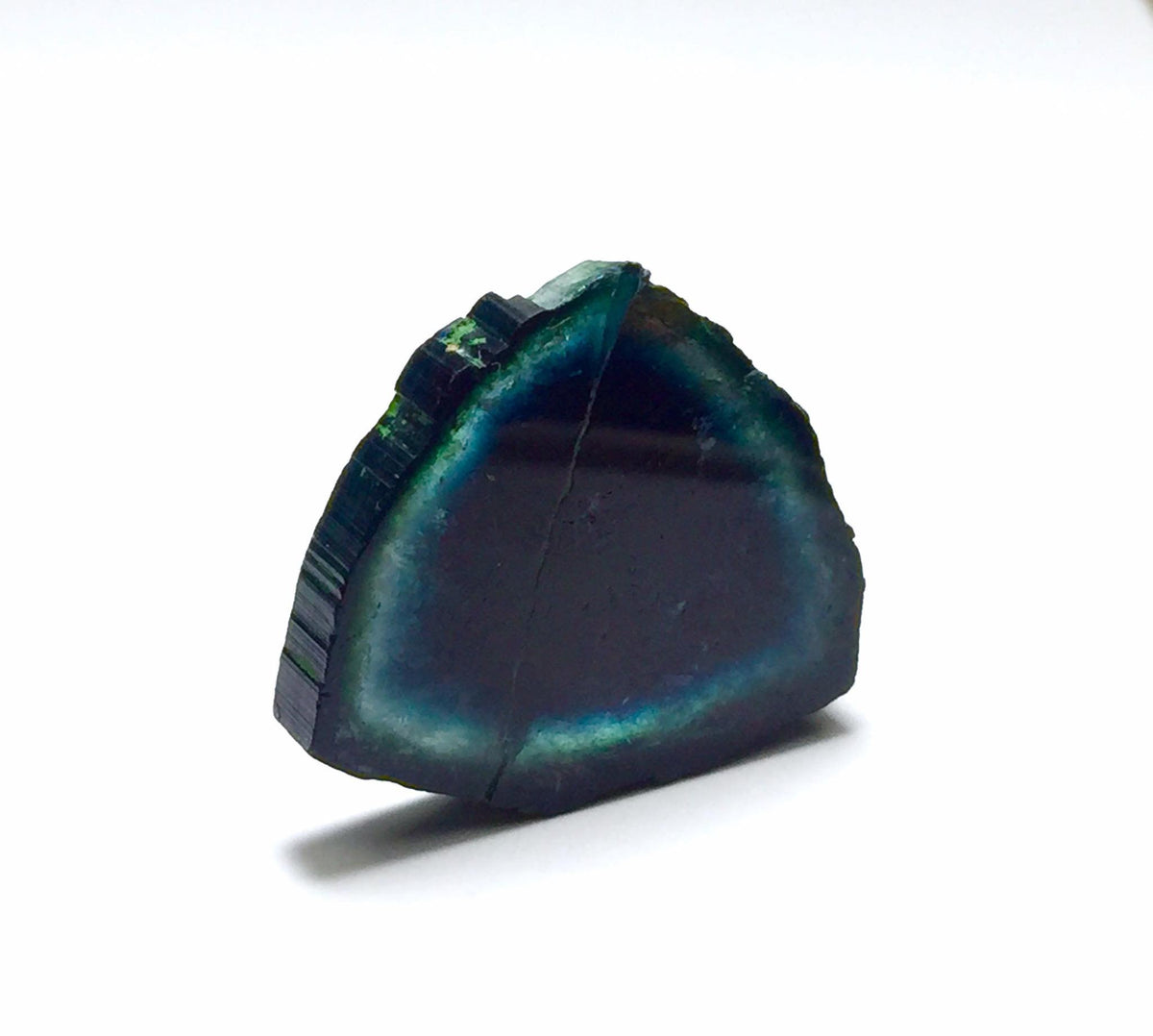 Blue Tourmaline slice
