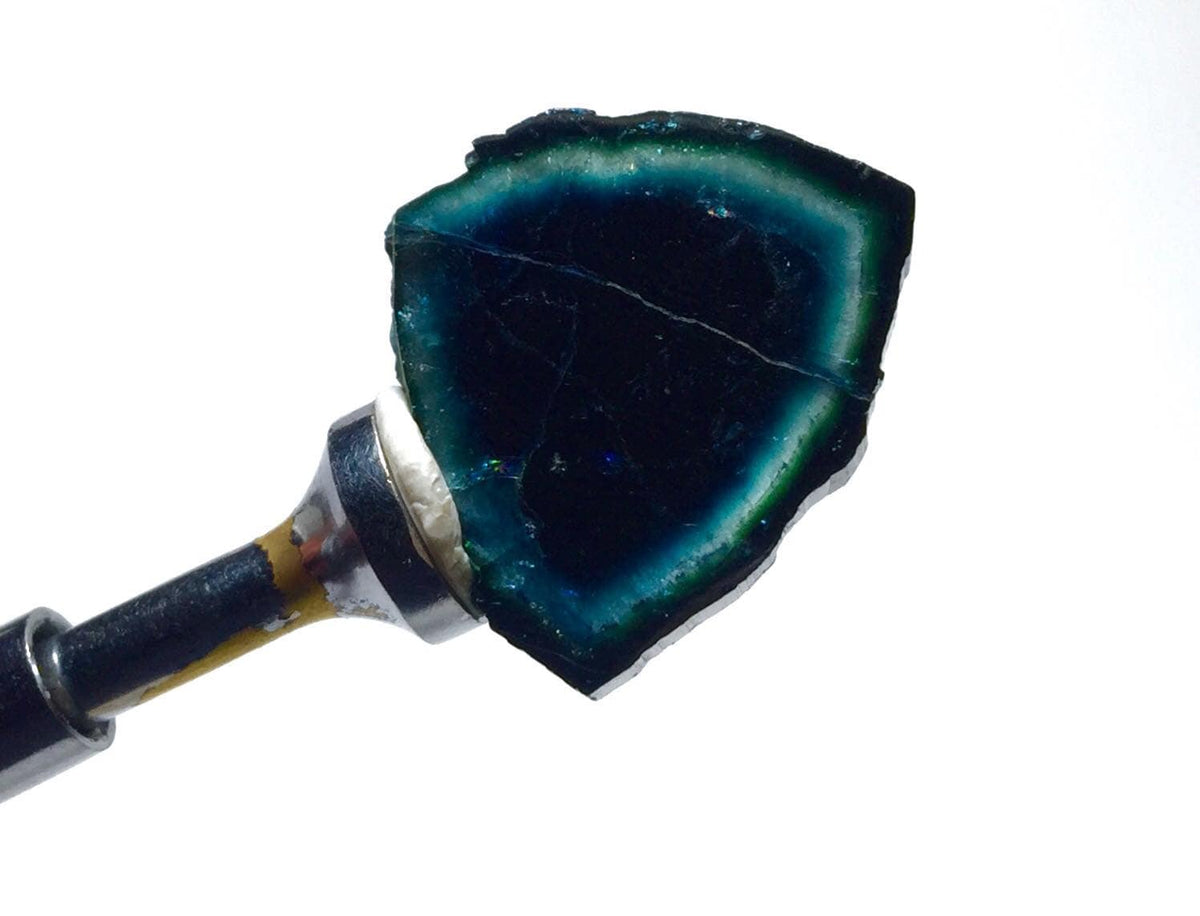 Blue Tourmaline slice