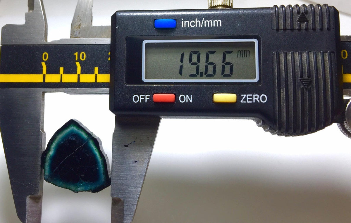 Blue Tourmaline slice
