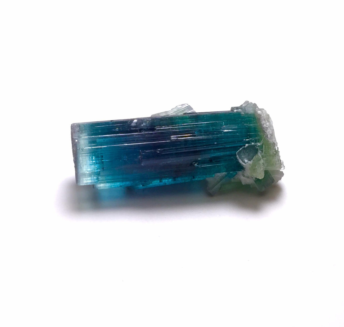 Blue Bi Tourmaline Bunch Specimen