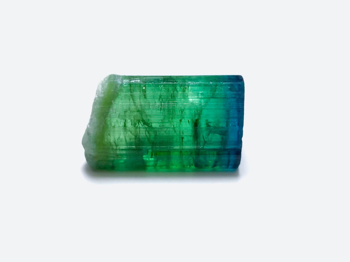 Ink Blue Cap  Tourmaline Crystal