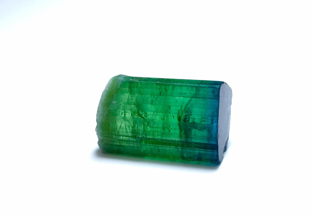 Ink Blue Cap  Tourmaline Crystal