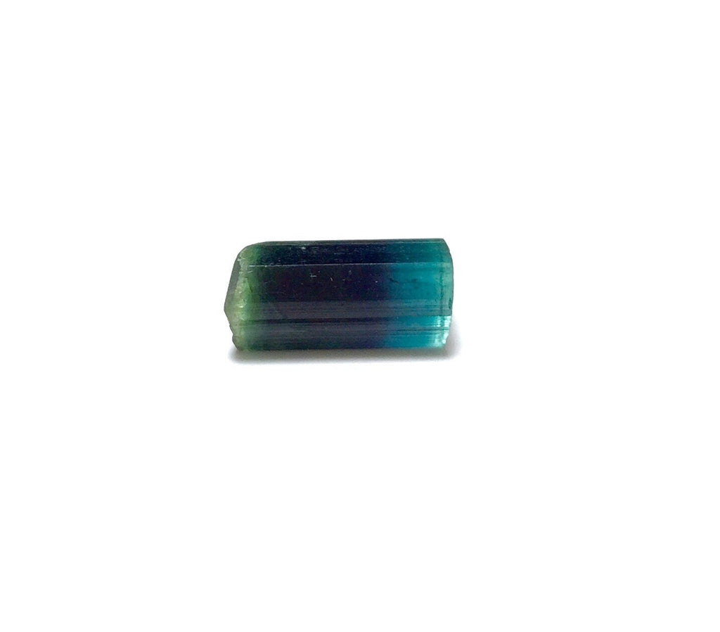 Blue Cap Bi Color Terminated Tourmaline Crystal
