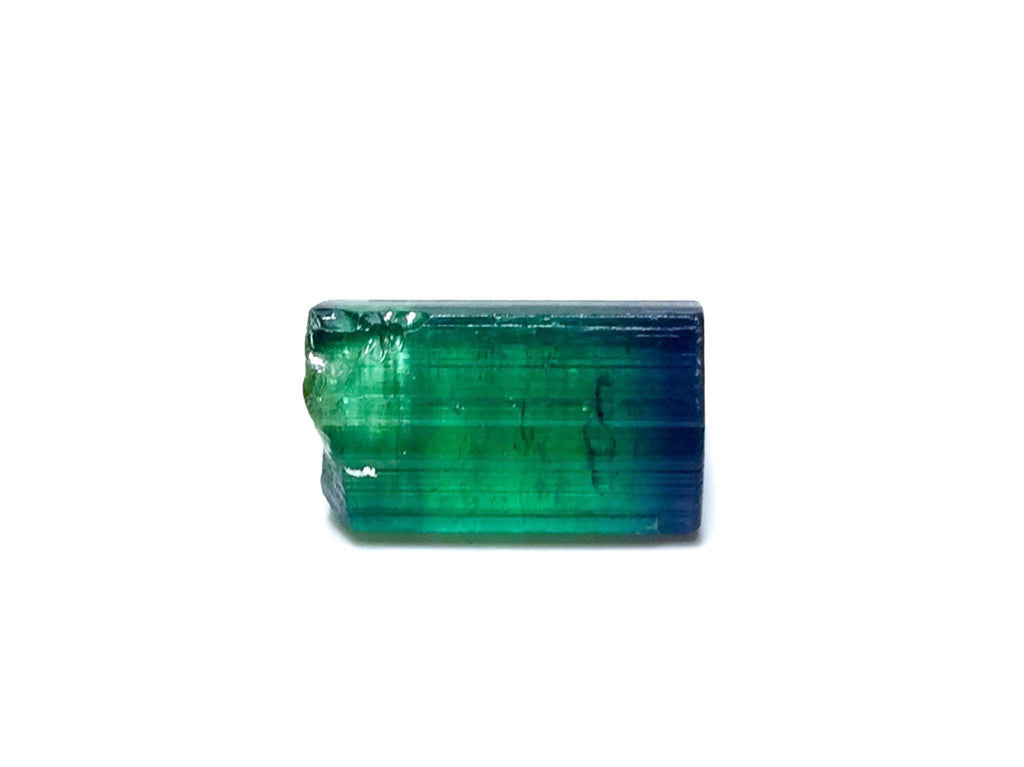 Blue Cap Bi Color Tourmaline Crystal