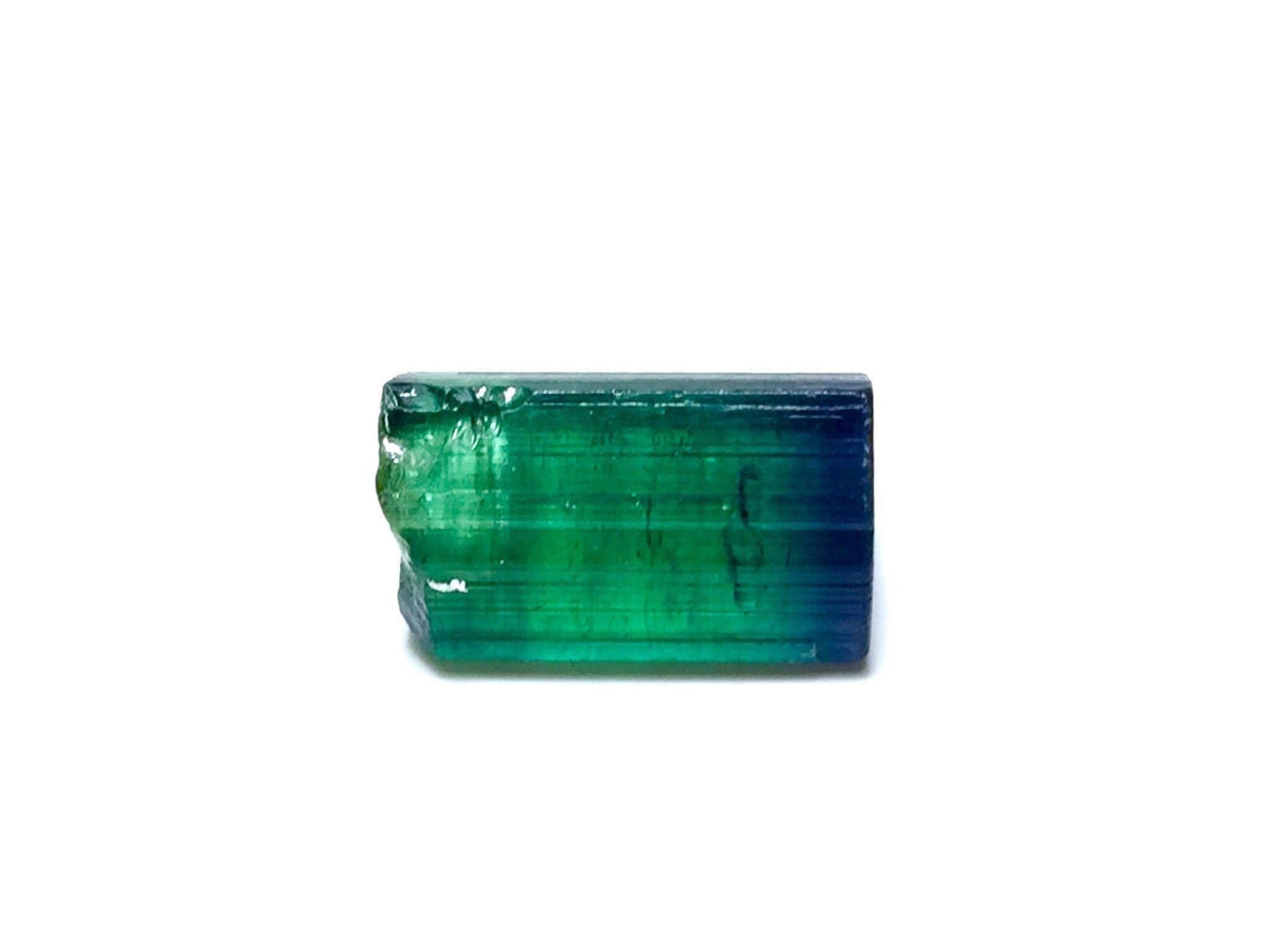 Blue Cap Bi Color Tourmaline Crystal