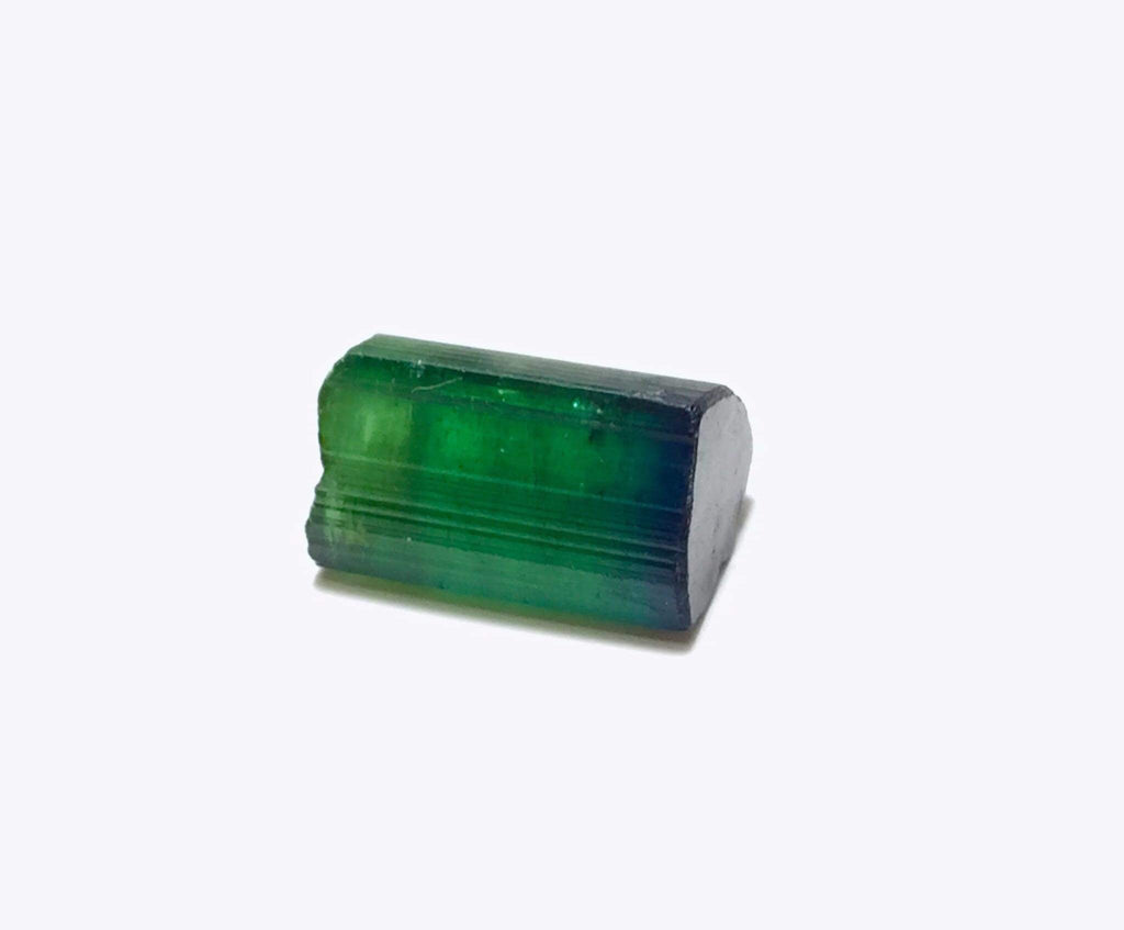 Blue Cap Bi Color Tourmaline Crystal