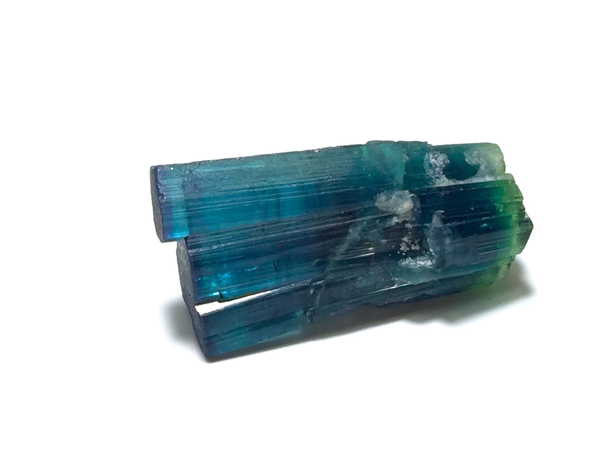 Natural Indicolite Tourmaline Crystal Spray - Afghanistan Peche Mine