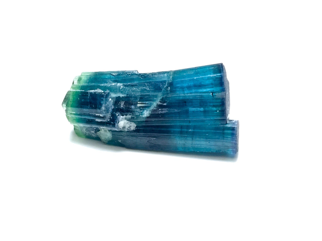 Natural Indicolite Tourmaline Crystal Spray - Afghanistan Peche Mine