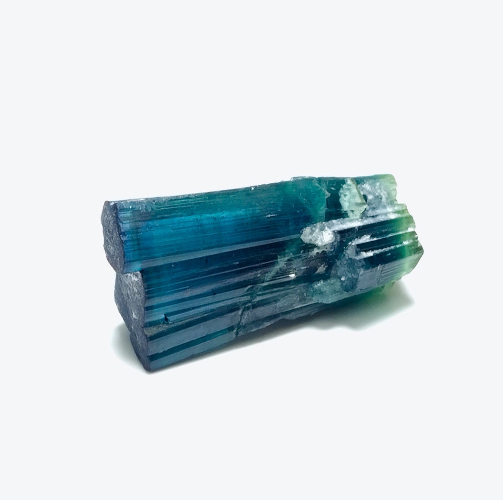 Natural Indicolite Tourmaline Crystal Spray - Afghanistan Peche Mine