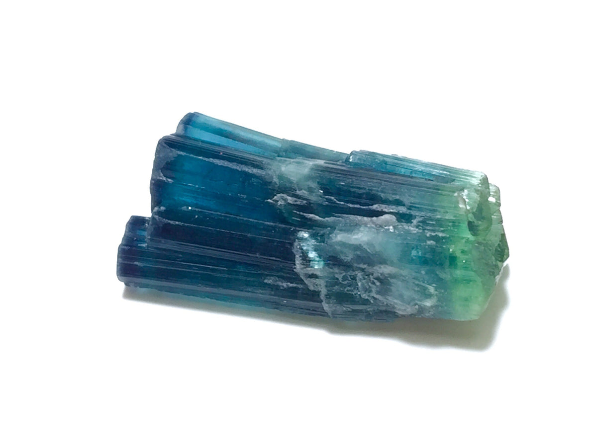 Natural Indicolite Tourmaline Crystal Spray - Afghanistan Peche Mine
