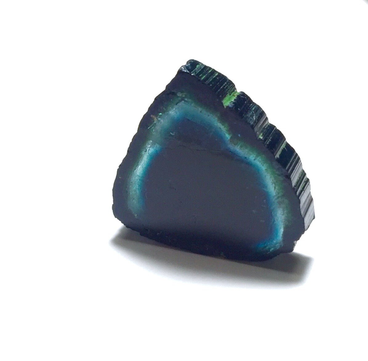 Blue Tourmaline slices