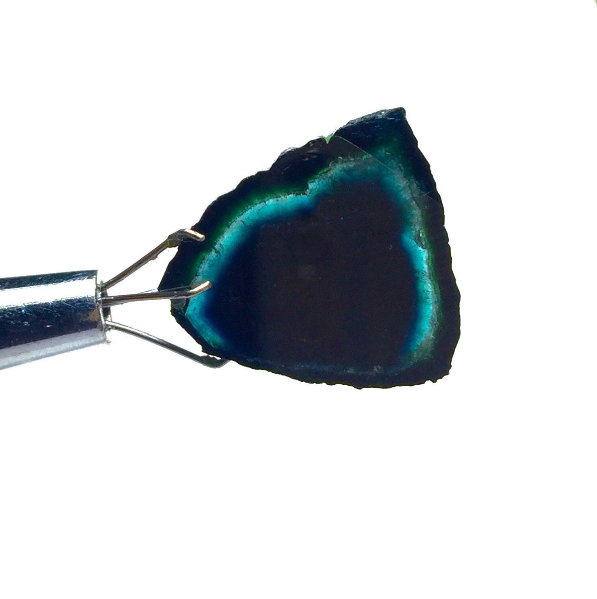 Blue Tourmaline slices