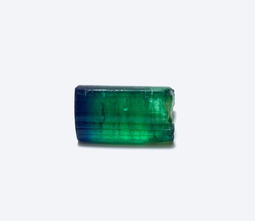 Blue Cap Bi Color Tourmaline Crystal