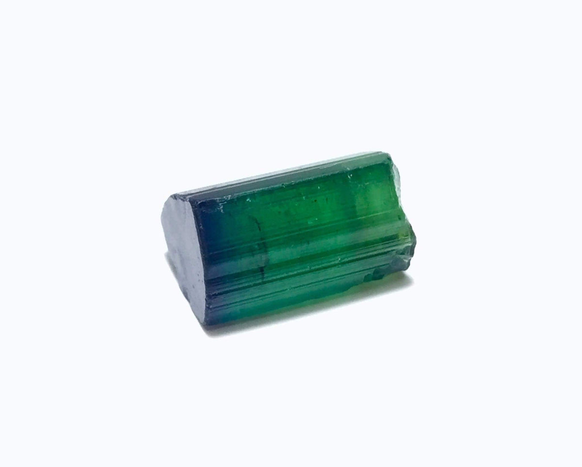 Blue Cap Bi Color Tourmaline Crystal
