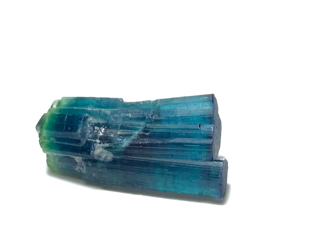 Natural Indicolite Tourmaline Crystal Spray - Afghanistan Peche Mine