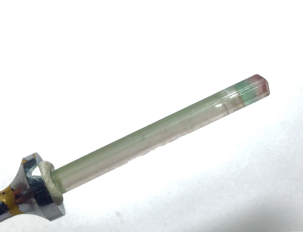 Bi Color Terminated Tourmaline Crystal