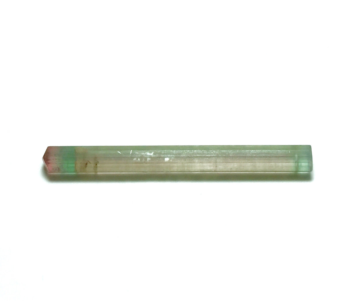 Bi Color Terminated Tourmaline Crystal