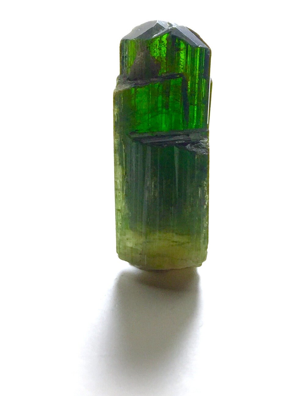 Bi Color Terminated Tourmaline Crystals Specimen