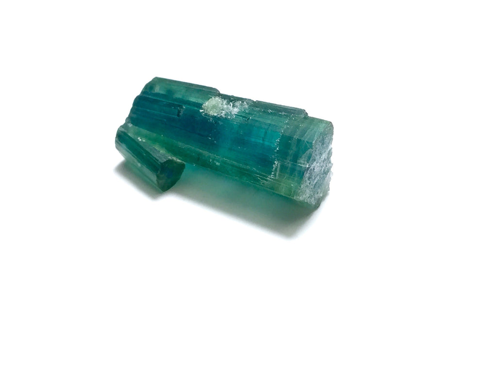 Blue Cap Bi Color Tourmaline Crystal