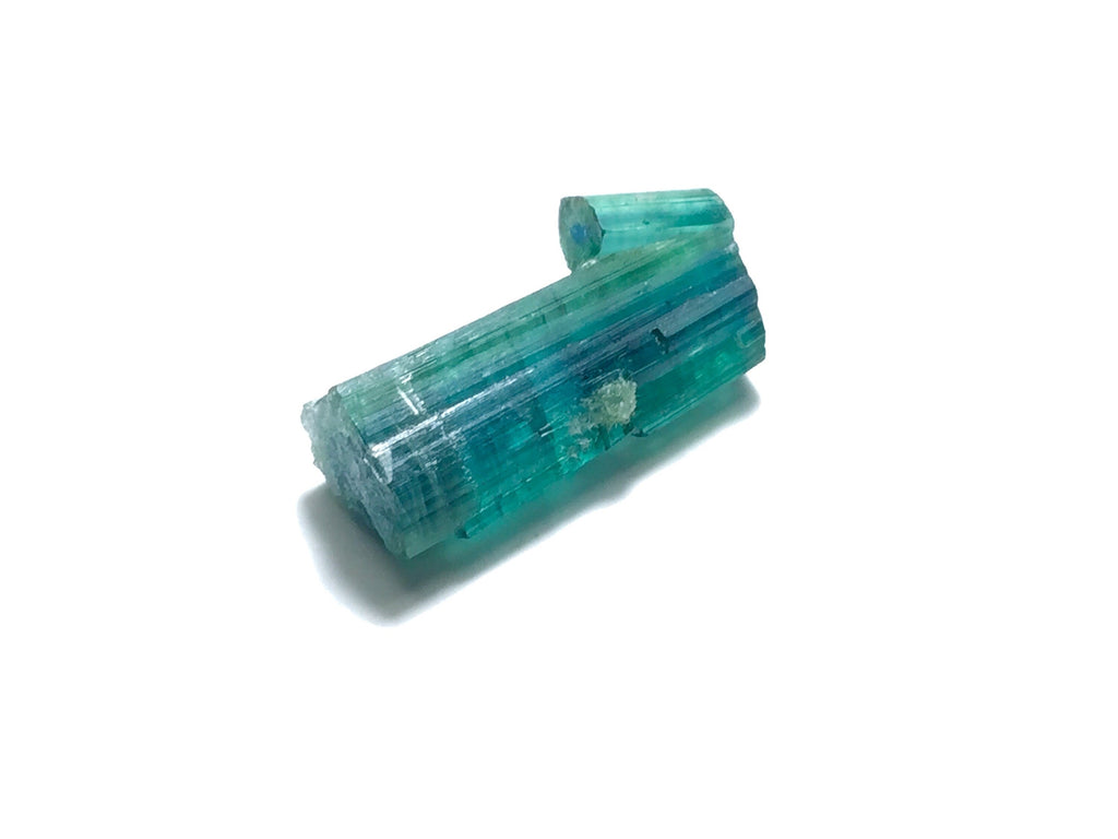Blue Cap Bi Color Tourmaline Crystal