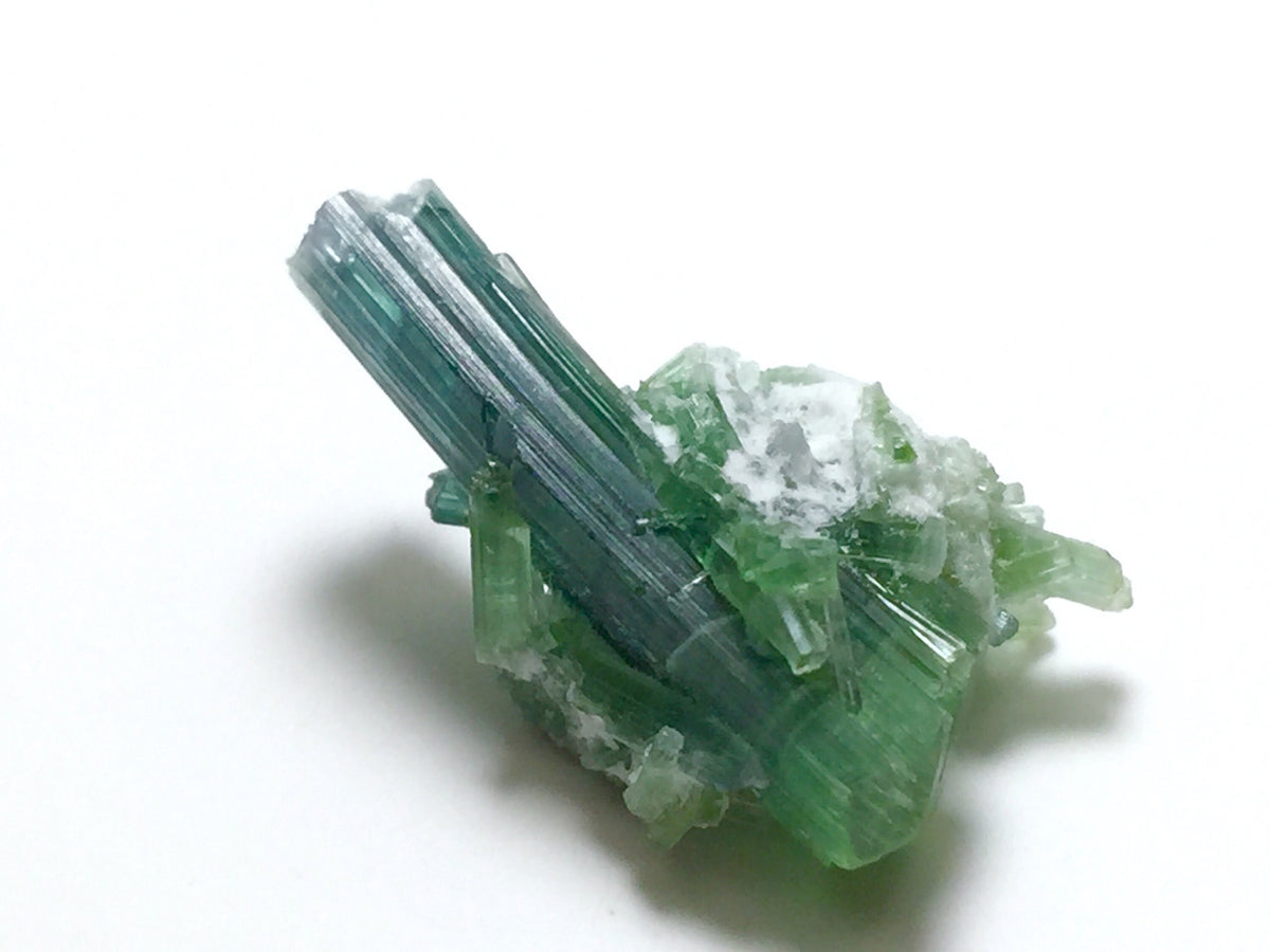 Bi-Color Tourmaline Specimen: 8.5 Carat Afghan Mineral