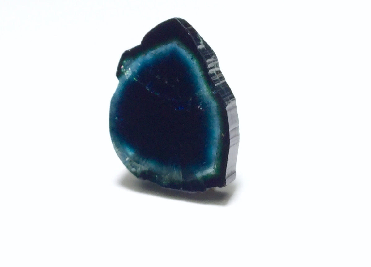 Blue Tourmaline Slice