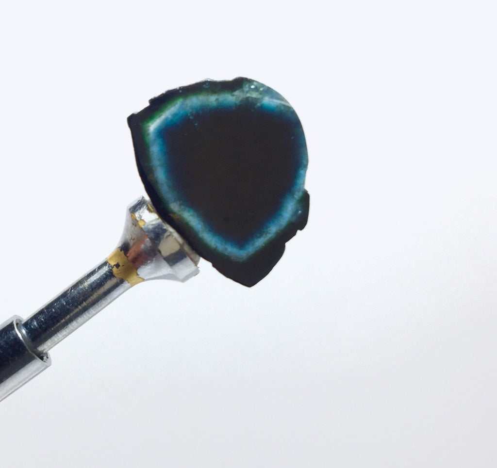 Blue Tourmaline Slice